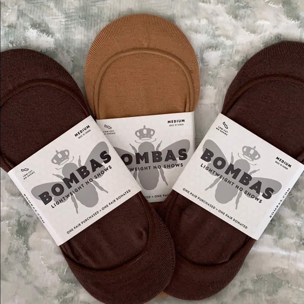 NWT Bombas No Show Sock Bundle